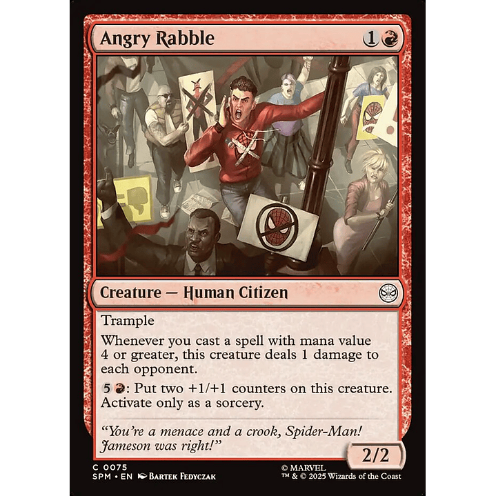 Angry Rabble | Español | NM | SPM 1