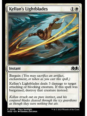 Kellan's Lightblades (foil) | Inglés | NM | WOE