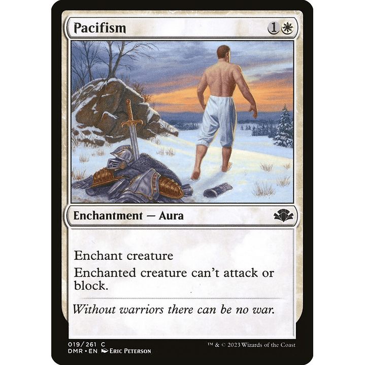 Pacifism | Español | NM | DMR 1