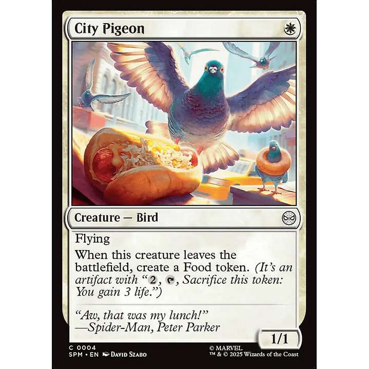 City Pigeon | Español | NM | SPM 1