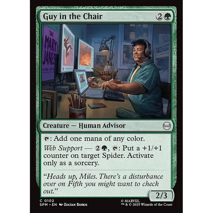Guy in the Chair | Español | NM | SPM 1