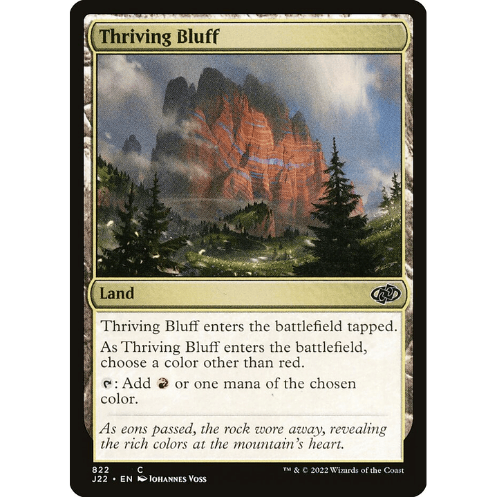 Thriving Bluff | Español | NM | J22 1