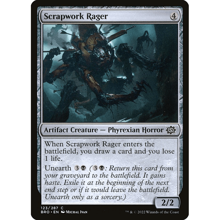 Scrapwork Rager | Español | NM | BRO 1