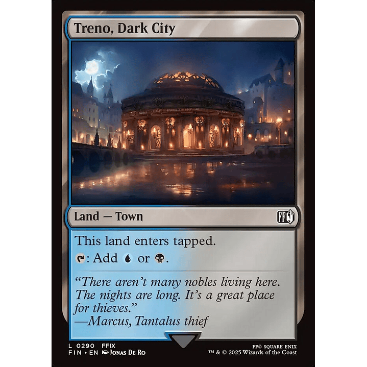 Treno, Dark City (foil) | Español | NM | FIN 1