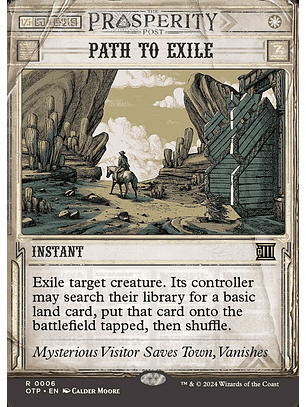 Path to Exile (Showcase) | Inglés | NM | OTP
