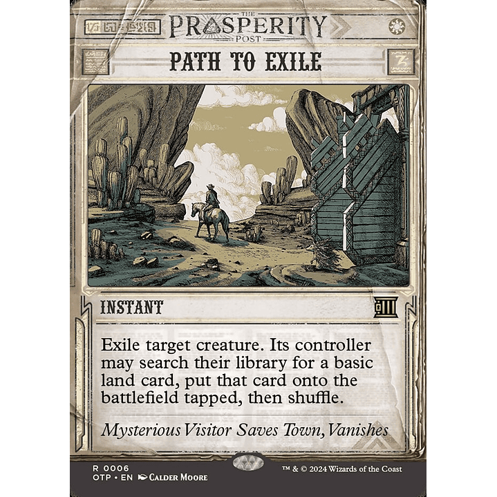 Path to Exile (Showcase) | Inglés | NM | OTP 1