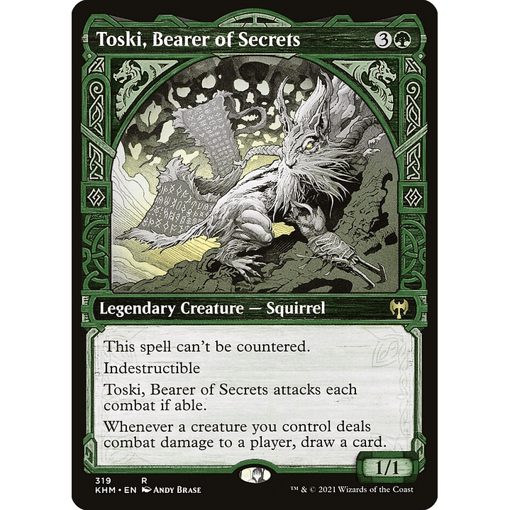 Toski, Bearer of Secrets (Showcase) | Inglés | NM | KHM 1