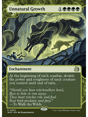 Unnatural Growth (Showcase) | Inglés | NM | WOT