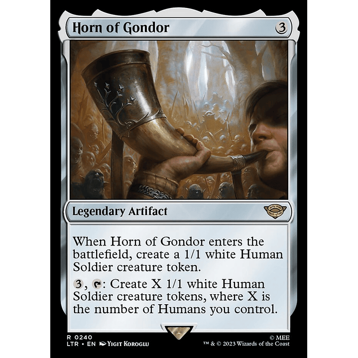 Horn of Gondor | Español | NM | LTR 1