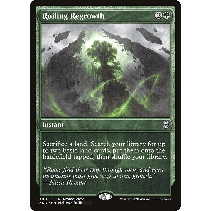 Roiling Regrowth | Español | NM | ZNR 1