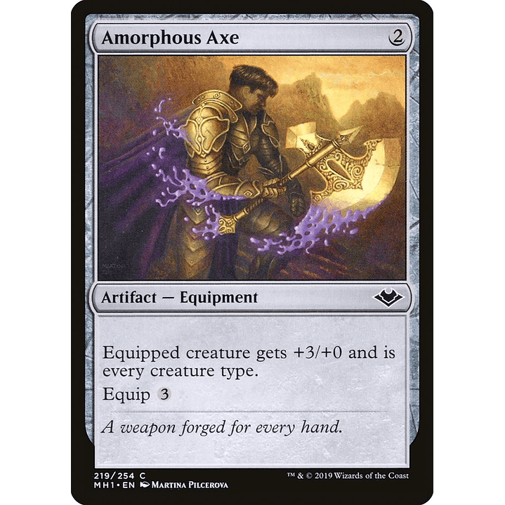Amorphous Axe | Español | NM | MH1 1