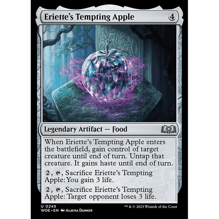 Eriette's Tempting Apple (foil) | Inglés | NM | WOE 1