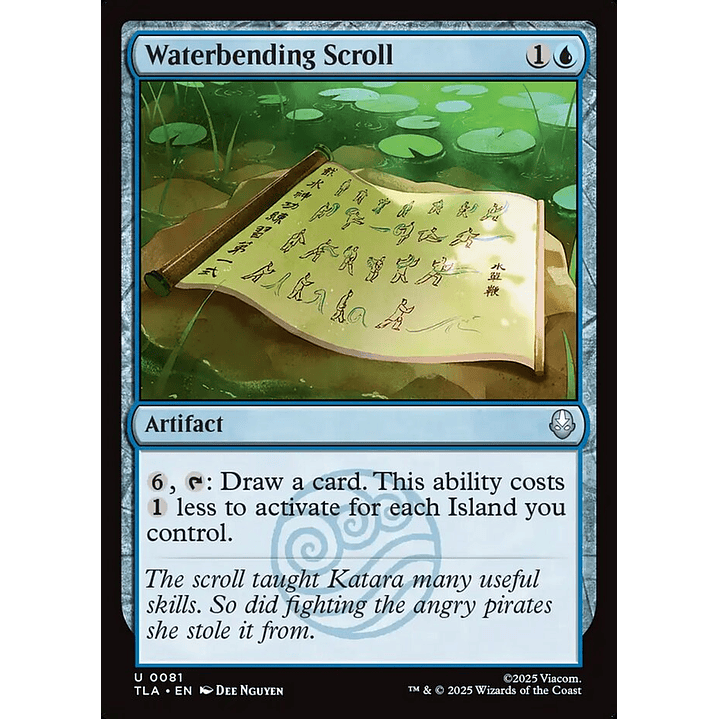 Waterbending Scroll | Inglés | NM | TLA 1