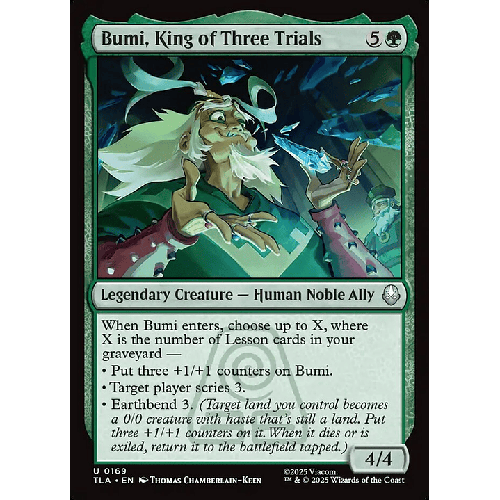 Bumi, King of Three Trials | Inglés | NM | TLA 1