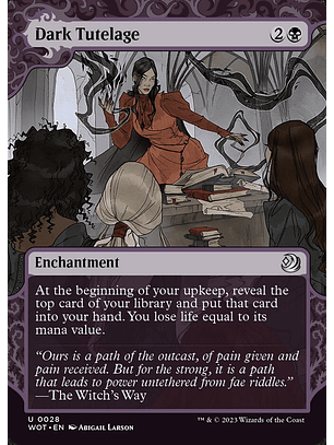 Dark Tutelage (Showcase foil) | Inglés | NM | WOT