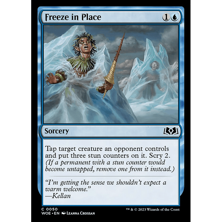 Freeze in Place | Inglés | NM | WOE 1