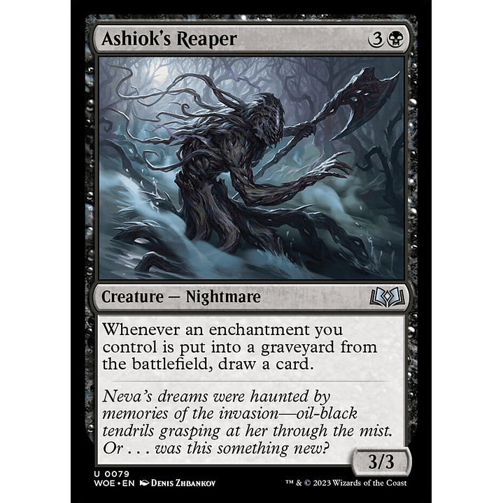 Ashiok's Reaper (foil) | Inglés | NM | WOE 1