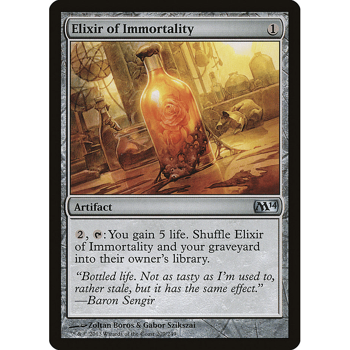 Elixir of Immortality | Inglés | NM | M14 1