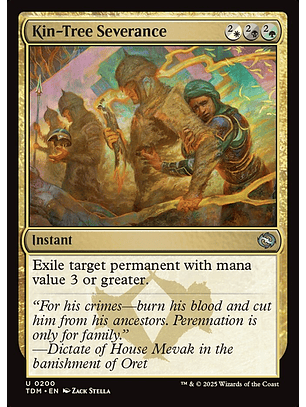 Kin-Tree Severance | Inglés | NM | TDM