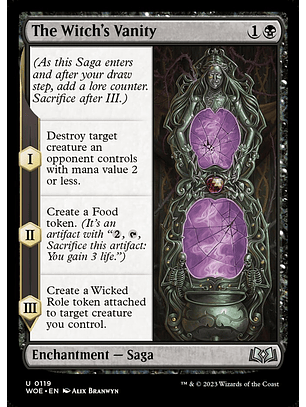 The Witch's Vanity (foil) | Inglés | NM | WOE