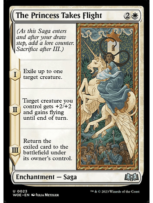 The Princess Takes Flight (foil) | Inglés | NM | WOE