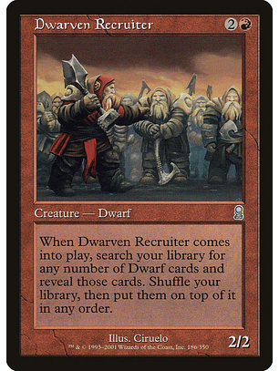 Dwarven Recruiter (Retro Frame) | Inglés | NM | ODY