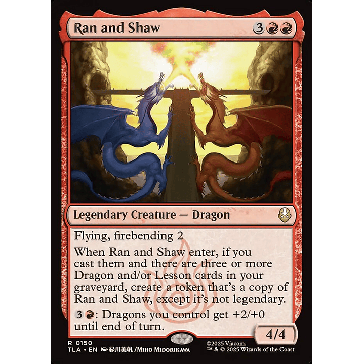 Ran and Shaw | Inglés | NM | TLA 1