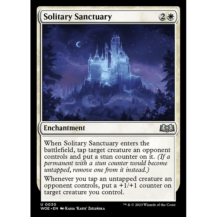 Solitary Sanctuary (foil) | Inglés | NM | WOE 1