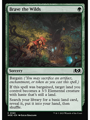 Brave the Wilds (foil) | Inglés | NM | WOE