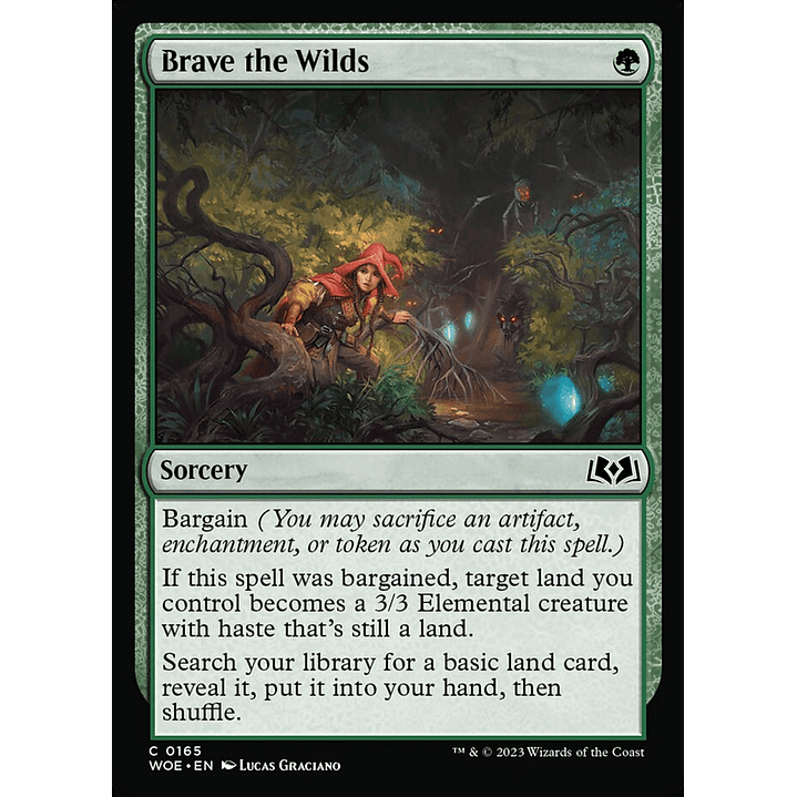 Brave the Wilds (foil) | Inglés | NM | WOE 1