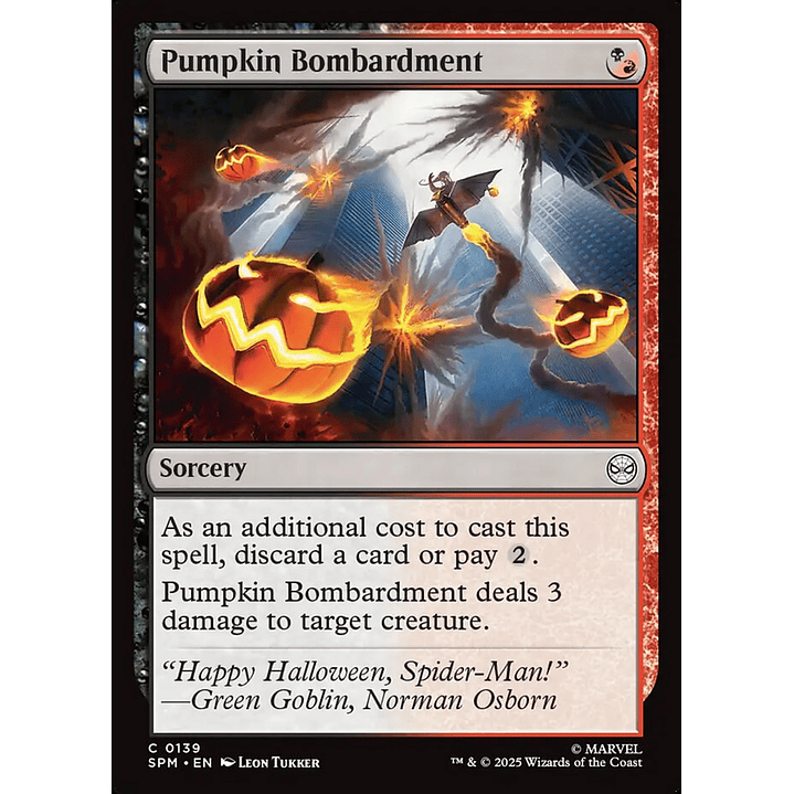 Pumpkin Bombardment | Inglés | NM | SPM 1