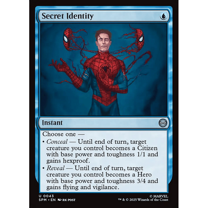 Secret Identity | Inglés | NM | SPM 1