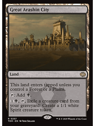 Great Arashin City (foil) | Inglés | NM | TDM