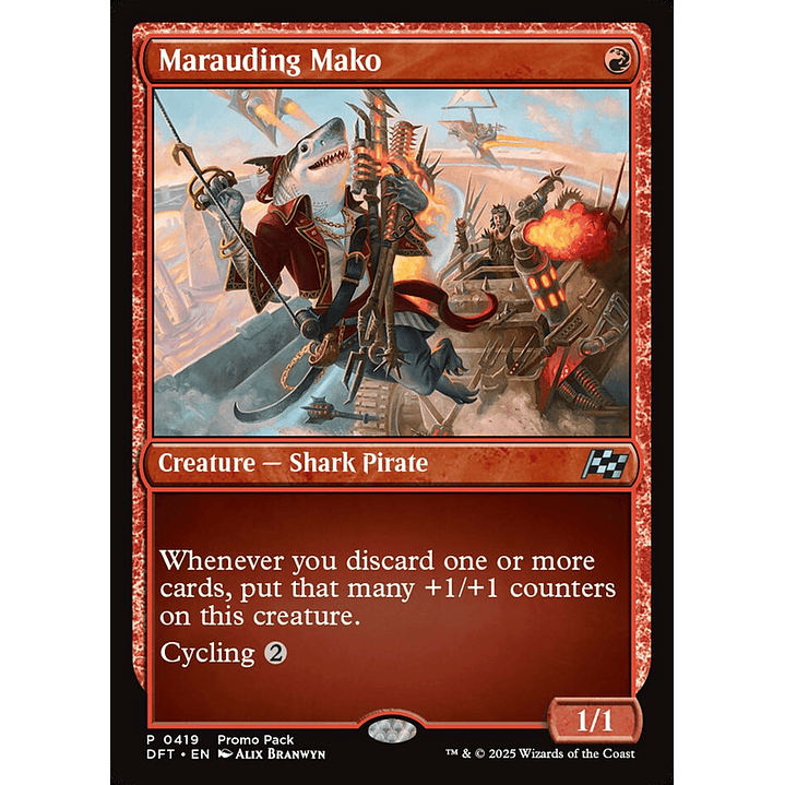 Marauding Mako (foil) | Inglés | NM | DFT 1