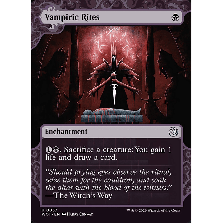 Vampiric Rites (Showcase) | Inglés | NM | WOT 1