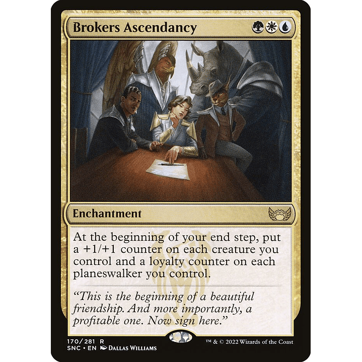 Brokers Ascendancy (foil) | Inglés | NM | SNC 1