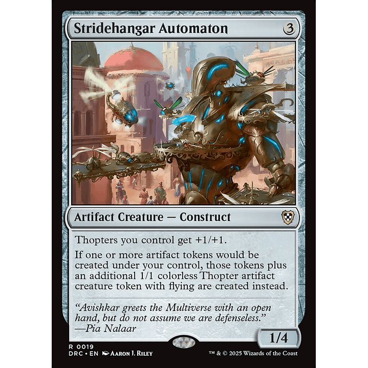 Stridehangar Automaton | Inglés | NM | DRC 1