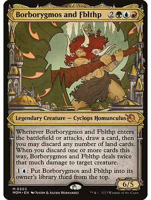 Borborygmos and Fblthp (Showcase) | Inglés | NM | MOM