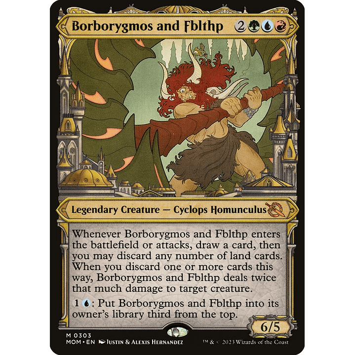 Borborygmos and Fblthp (Showcase) | Inglés | NM | MOM 1