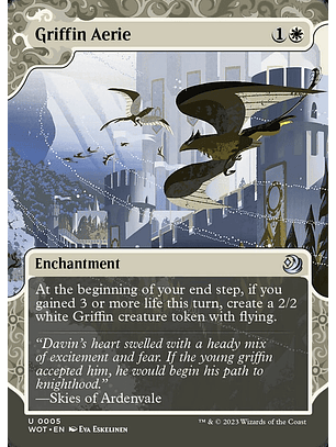 Griffin Aerie (Showcase foil) | Inglés | NM | WOT