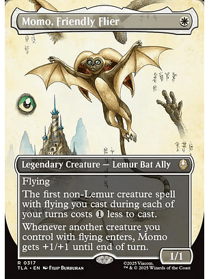 Momo, Friendly Flier (Borderless) | Inglés | NM | TLA