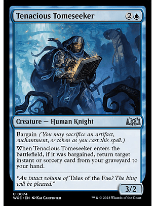 Tenacious Tomeseeker (foil) | Inglés | NM | WOE