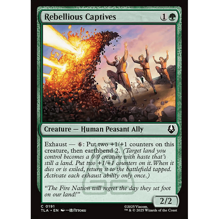 Rebellious Captives | Inglés | NM | TLA 1