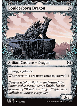 Boulderborn Dragon (Showcase) | Inglés | NM | TDM