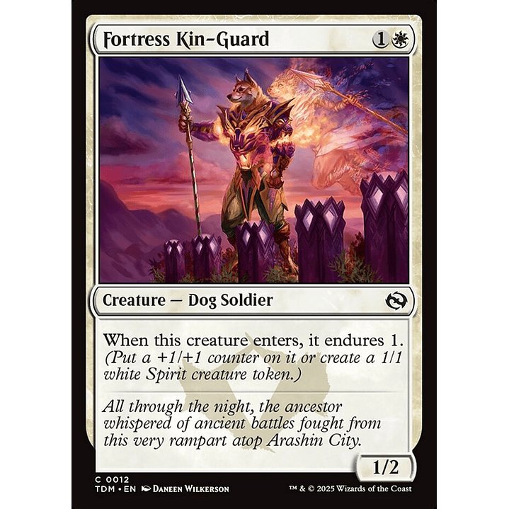 Fortress Kin-Guard | Inglés | NM | TDM 1