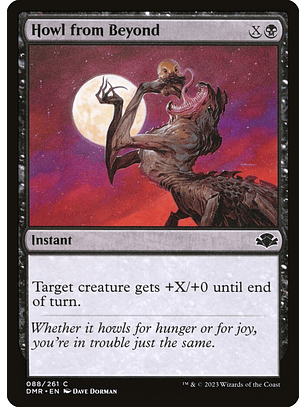 Howl from Beyond | Inglés | NM | DMR