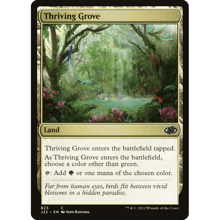 Thriving Grove | Inglés | NM | J22 1