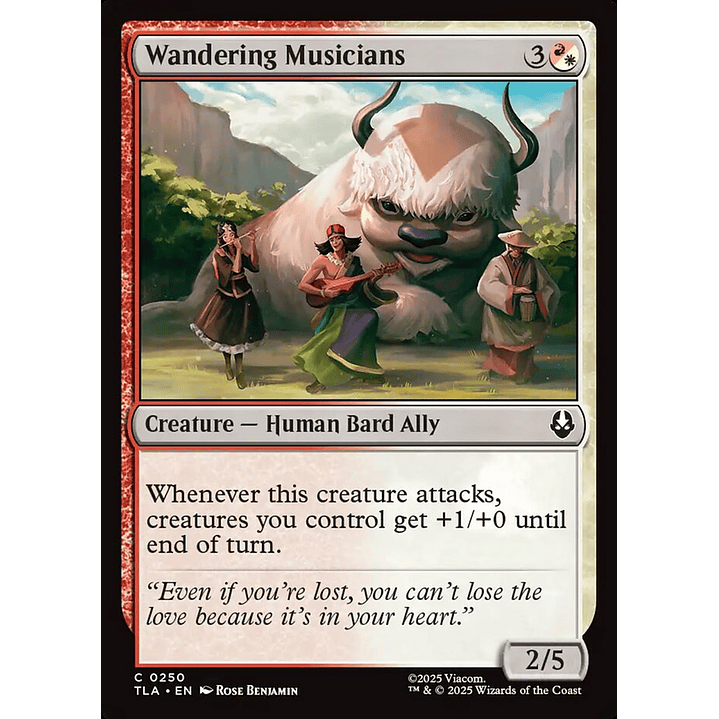 Wandering Musicians | Inglés | NM | TLA 1