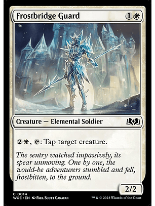 Frostbridge Guard (foil) | Inglés | NM | WOE