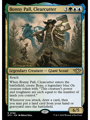 Bonny Pall, Clearcutter | Español | NM | OTJ